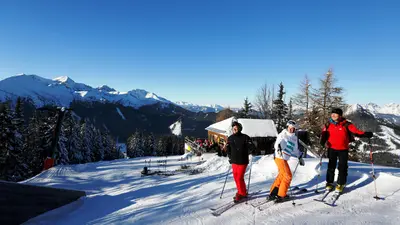 Skifahrer Hohentauern Ski