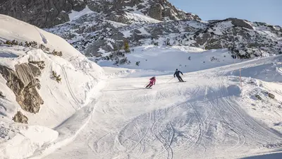 Skifahren am Dachstein Krippenstein