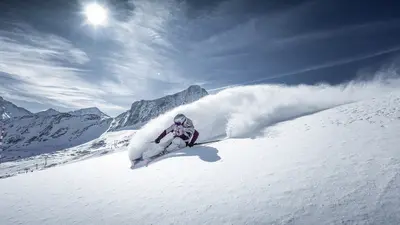 Freeriden am Kitzsteinhorn