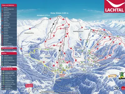 Pistenplan Lachtal