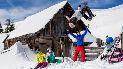 Schneespaß im Lachtal