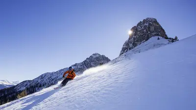 Freeriden im Skigebiet Muttereralm