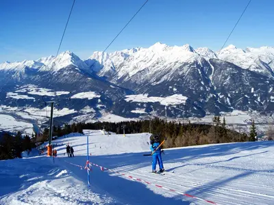 Blick ins Skigebiet Kellerjoch © Kellerjochbahn
