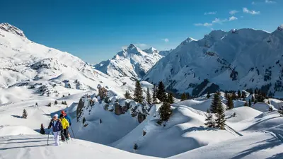 Schneeschuhwandern in Lech-Zürs