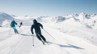 Skifahren in Lech Zürs