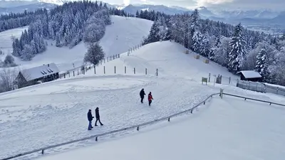 Winterlandschaft am Pfänder
