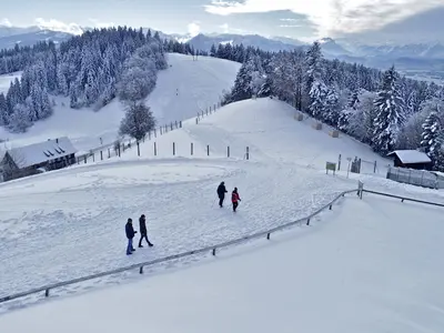 Winterlandschaft am Pfänder © Pfänderbahn AG