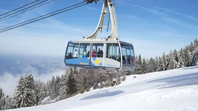 Die Pfänderbahn im Winter
