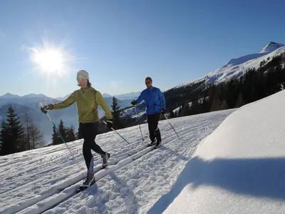 Langlaufen auf der Emberger Alm © Franz Gerdl