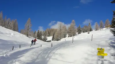 Winterwandern an der Emberger Alm