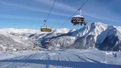 Sessellift im Skigebiet Schöneben-Haideralm