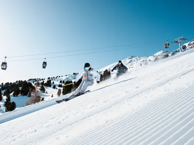 Unterwegs im Skigebiet Schöneben © Manuel Kokseder