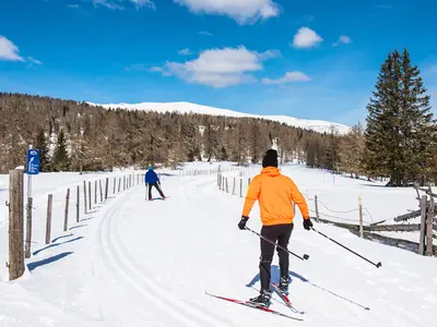 Langlaufloipe auf der Hochrindl © Franz Gerdl