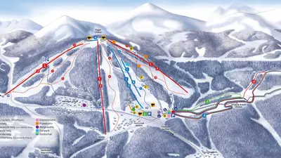 Pistenplan Hochrindl