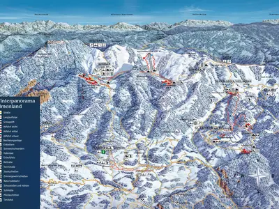 Pistenplan Almenland