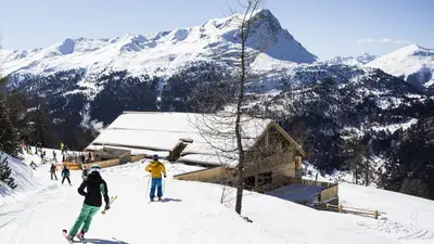 Stieralm im Skigebiet Nauders