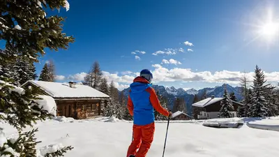 Skifahrer im Skigebiet Lienzer Bergbahnen