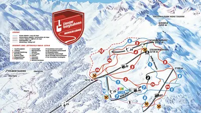 Pistenplan Lienzer Bergbahnen