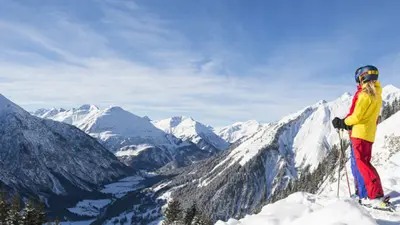 Panoramablick über das Lechtal