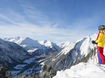 Panoramablick über das Lechtal © Skilifte Warth GmbH & Co.KG