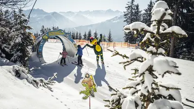 Familienspaß mit Schmidolin auf der Kidsslope