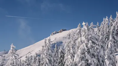 Blick zur Schmittenhöhe