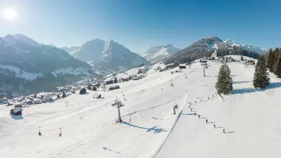 Blick auf den Parsenn