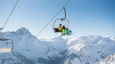 Sessellift im Skigebiet Ifen-Heuberg-Walmendingerhorn