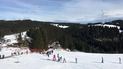 Skifahren an den Klugliften Hebalm