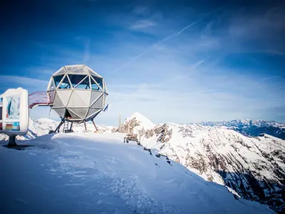 Aussichtskugel auf dem Gipfel in Sportgastein © Gasteiner Bergbahnen AG