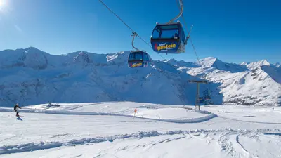 Panorama vom Windachferner am Stubaier Gletscher