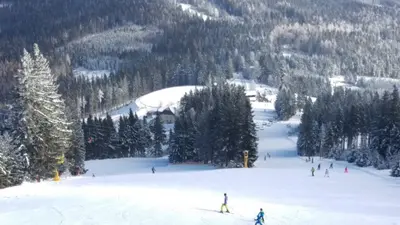 Piste in der Skischaukel Mönichkirchen-Mariensee