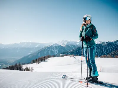 Skifahren in Watles © Vinschgau Marketing / Benjamin Pfitscher