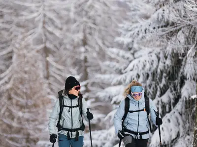 Winterwandern am Reschensee © Erlebnisberg Watles