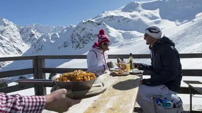 Einkehr auf der Sonnenterasse