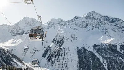 Gondelbahn in Sulden