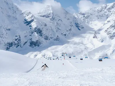 Skifahrer in Sulden © IDM Südtirol-Alto Adige/Thomas Monsorno