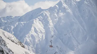 Seit 2023 neu: Die Gletscherbahn in der Alpin Arena Schnals