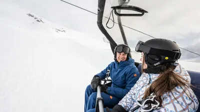 Unterwegs in der Alpin Arena Schnals