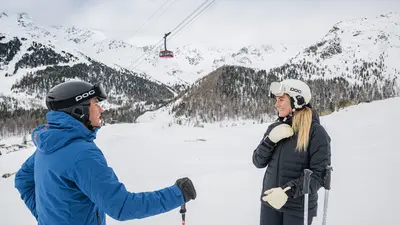 Impressionen aus der Alpin Arena Schnals