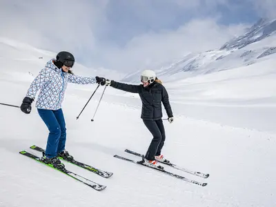 Skispaß im Schnalstal © Schnalstal / Harald Wisthaler