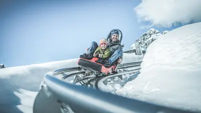 Die Sommerrodelbahn von Meran 2000