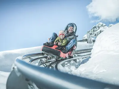 Die Sommerrodelbahn von Meran 2000 © Manuel Kottersteger