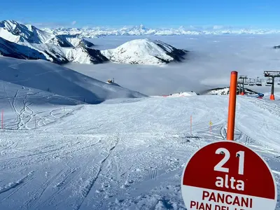 Piste Nr. 21 im Skigebiet Limone Piemonte © Limone Piemonte