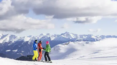 Blick auf die Berge in Ratschings
