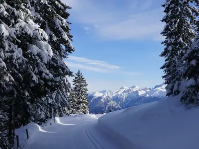 Gespurte Loipe in Ratschings © Schneemenschen