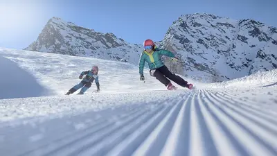 Skifahren am Klausberg