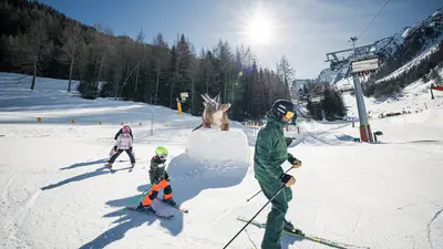 Skikurs in Klausberg