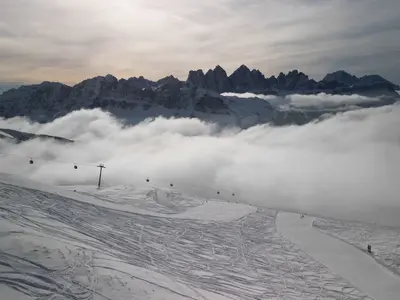 Skifahren im Skigebiet Plose-Brixen © Horeca