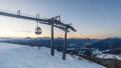 Gitschseilbahn im Skigebiet Gitschberg Jochtal
